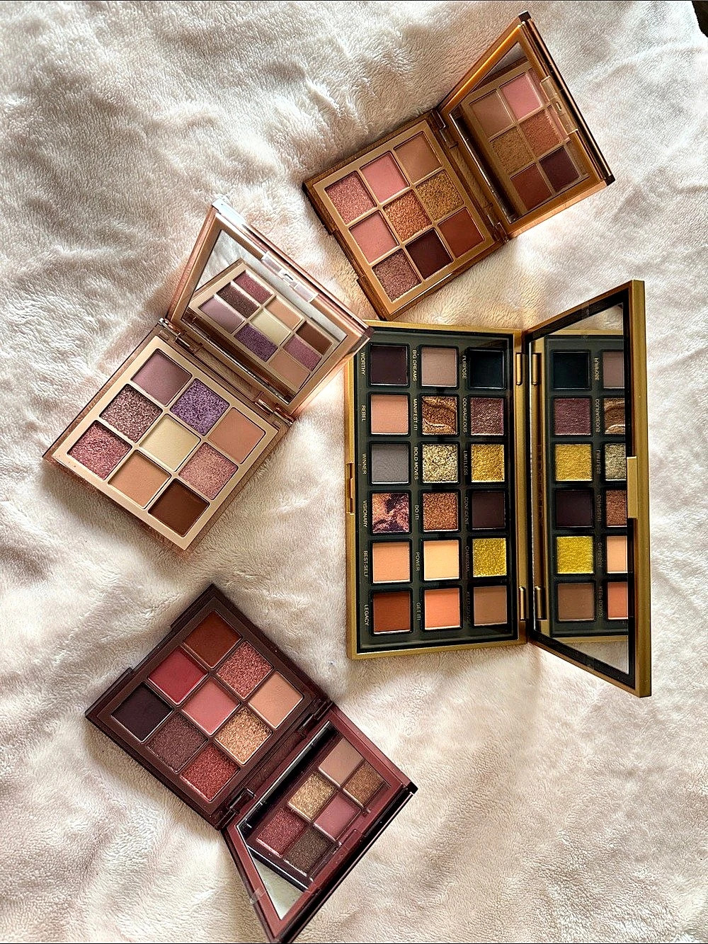 Huda Beauty Empowered Eyeshadow Palette & Nude Obsessions Eyeshadow Palettes